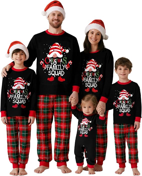 Family Christmas Pajamas Matching Sets Xmas Pjs