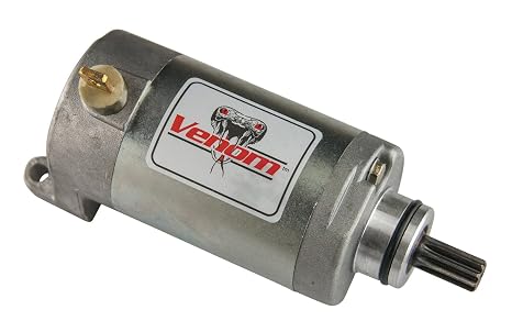Venom Premium Starter Motor Compatible with Yamaha (Fits 2008-2013 Raptor 250 / SE/SE ll & 2008-2017 XT250)