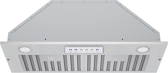 28"W 11-3/4"D Built-in/Insert 600 CFM Range Hood