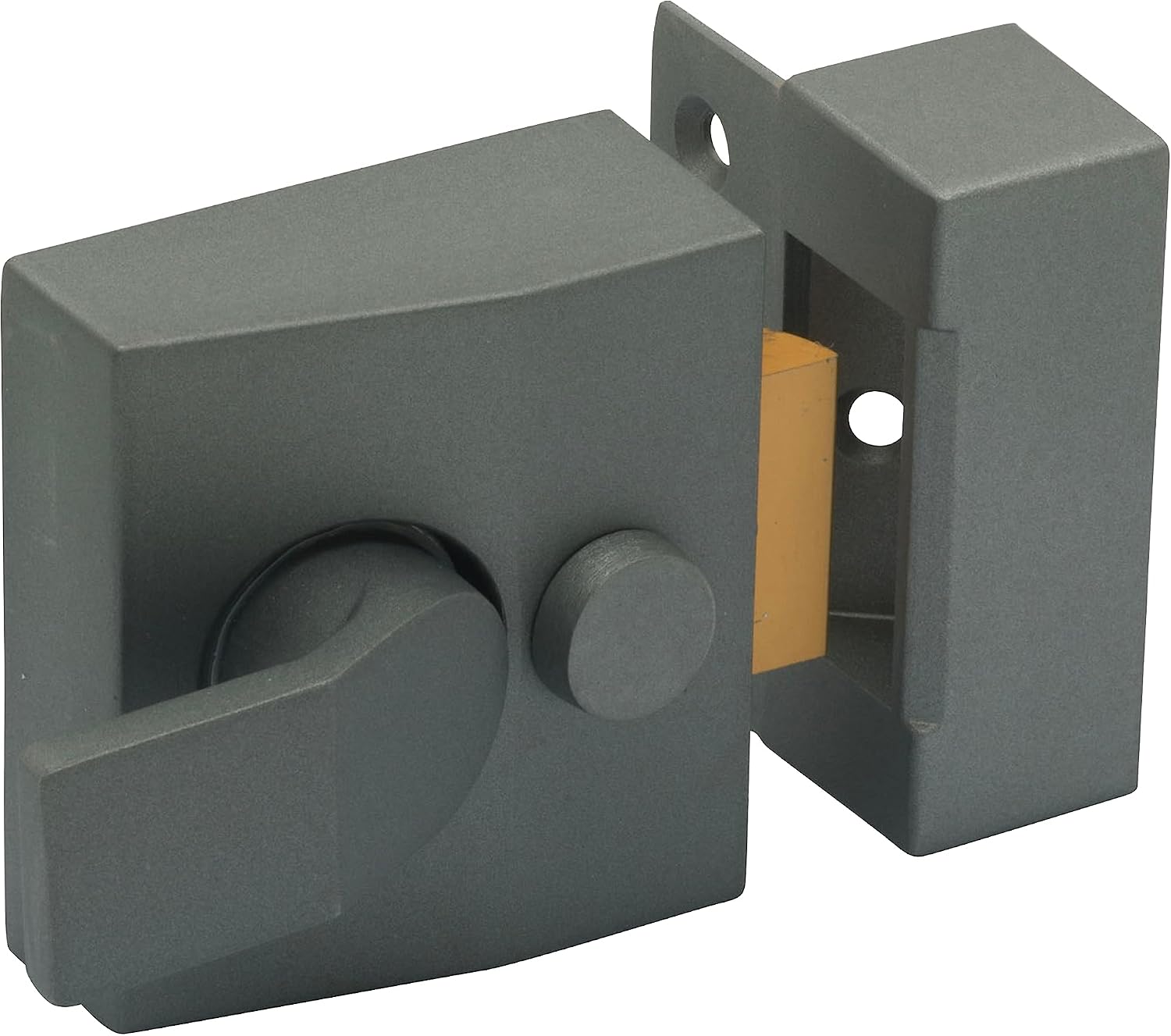 Sterling NLG201 Deadlocking Nightlatch Narrow - Grey