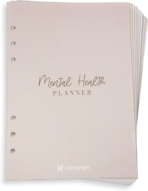 CanPlan Mental Health Planner Refills , Best Mental Health Planner, Best Self Care Gift, Mental Health Gift