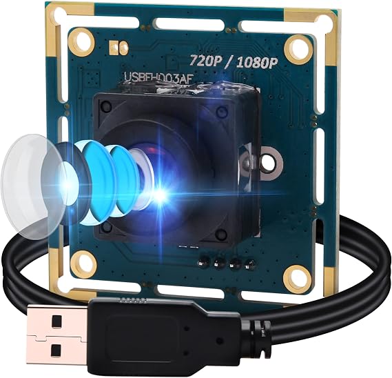 1080P USB Camera Module Autofocus High Speed Webcam Board for Computer