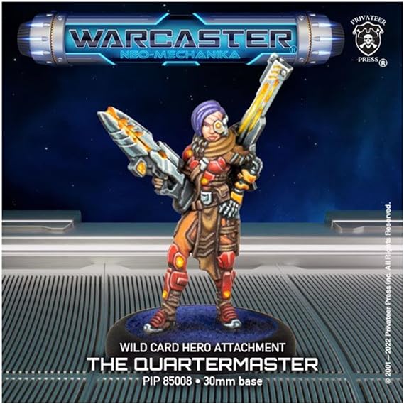 Privateer Press Quartermaster - Wild Card Hero Attachment