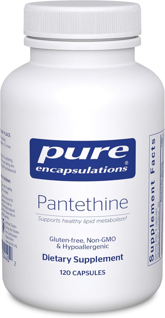 Pure Encapsulations Pantethine, 120 Capsules