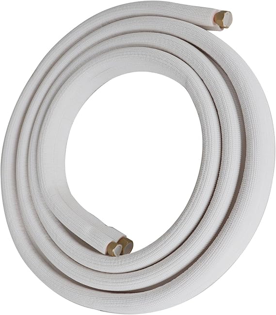 16 FT Air Conditioning Copper Hose Extension 3/8 and 5/8 Inch