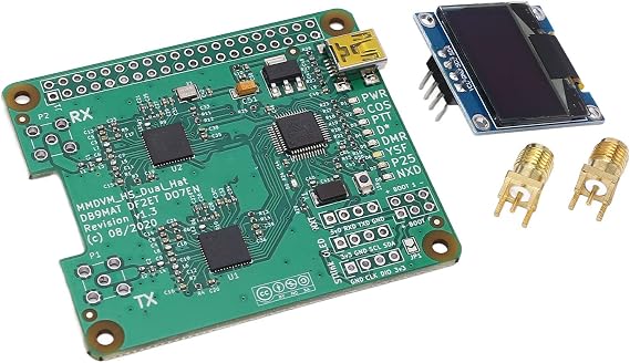 MMDVM Duplex Hotspot Board Temperature Compensated Crystal Module for Raspberry Pi, Duplex Hotspot Device - Portable Internet, Wireless Internet Access for Raspberry Pi Users