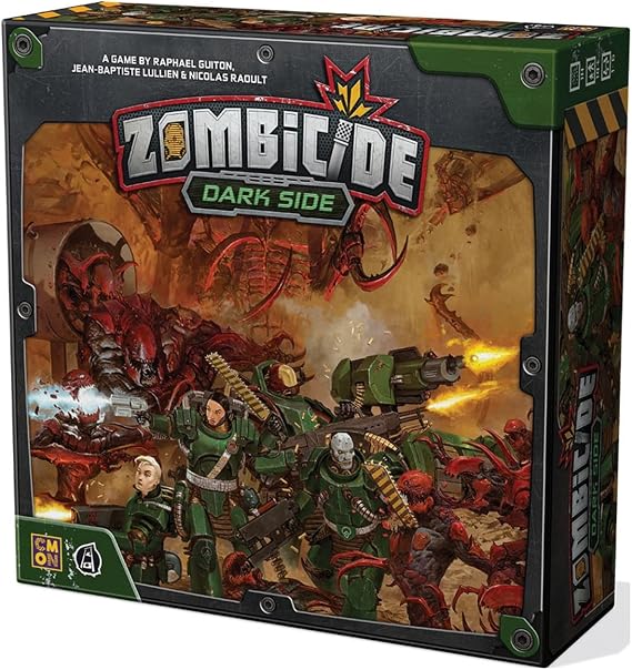 Zombicide Invader Dark Side Expansion - Uncover The Deadly Secrets of PK-L7 with Green Squad! Cooperative Strategy Game with Tabletop Miniatures, Ages 14+, 1-6 Players, 1 Hour Playtime, Made by CMON
