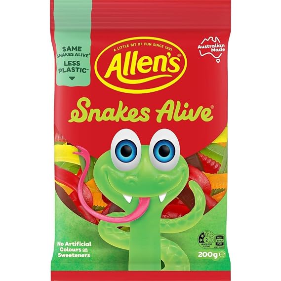 Allen's Snakes Alive 200g