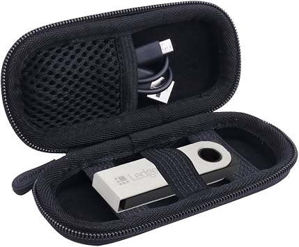 Aenllosi Hard Case Replacement for Ledger Nano S/X/S Plus BTC Bitcoin Wallet Hardware