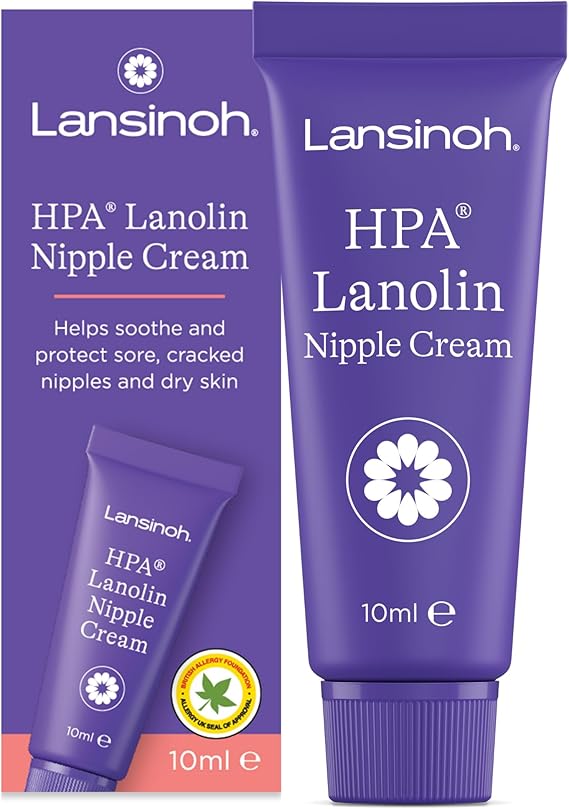 Lansinoh HPA Lanolin Nipple Cream - 10ml - 100% Natural Hypoallergenic
