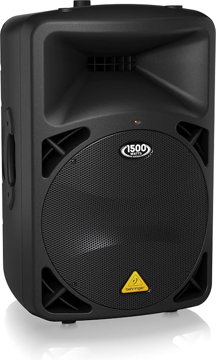 Behringer EUROLIVE B615D Active 2-Way 1500 Watt PA Speaker System with 15" Woofer and 1.75" Titanium Compression Driver