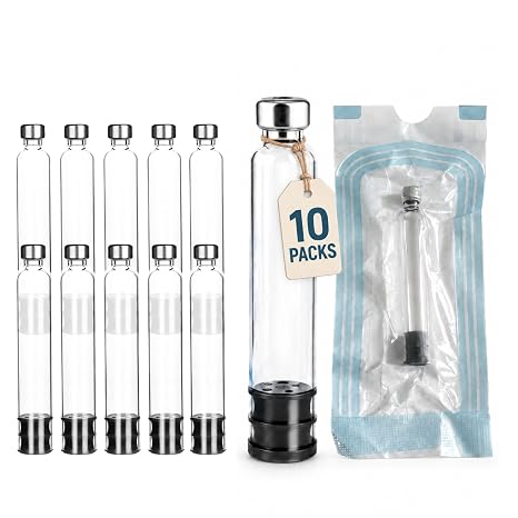 Soreva 3ml Peptide Pen Cartridges, 10-Pack Individually Wrapped, V1 V2 Pens