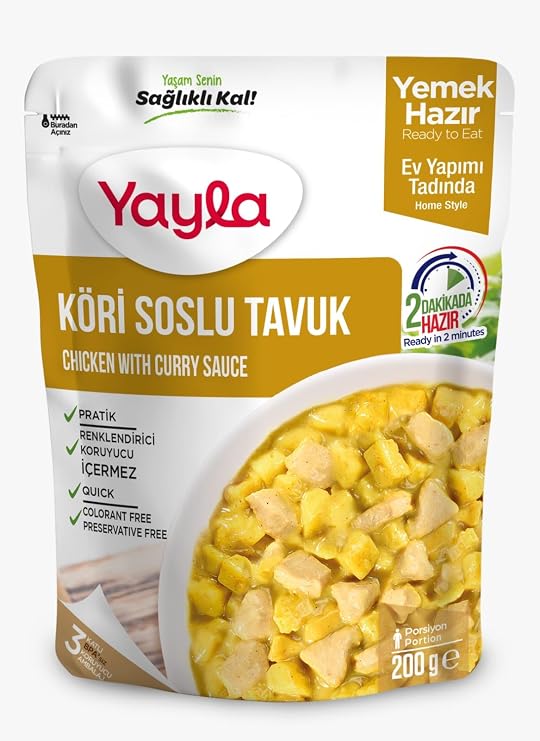 Yayla Yemek Hazır Köri Soslu Tavuk 200 Gram