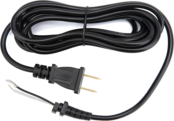 Hair Clippers Cord Replacement for Andis T-Outliner (2 WIRE) #04624 4624