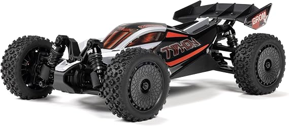 ARRMA Typhon GROM 4X4 223S BLX Brushless Buggy RTR, Silver