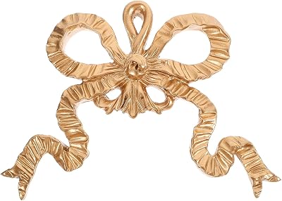 VOSAREA Bowknot Decoration Wall Hanging Resin Bow-knot Wall Art Pendant Photo Frame Bowknot Ornament for Furniture Wall Decor Bedroom