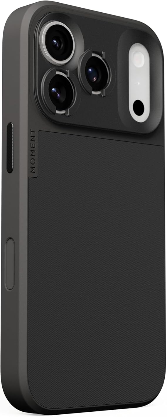 Moment Camera Case for iPhone 17 (Black, iPhone 17 Pro)