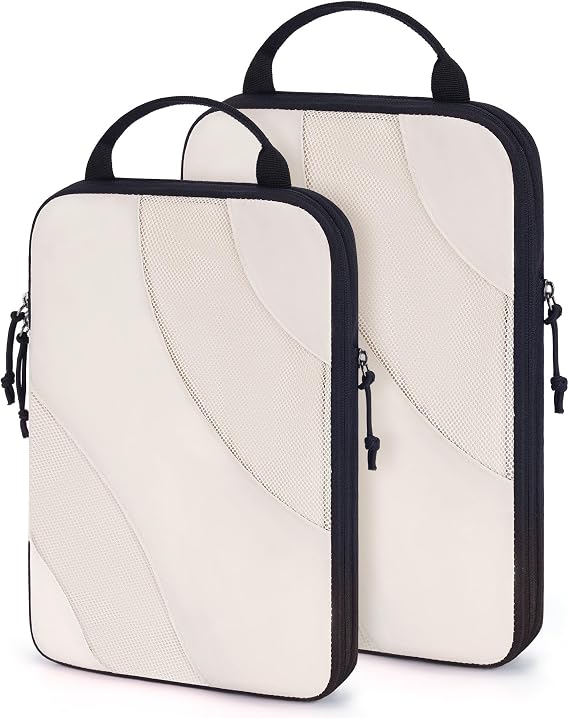 BAGSMART Compression Packing Cubes for Travel