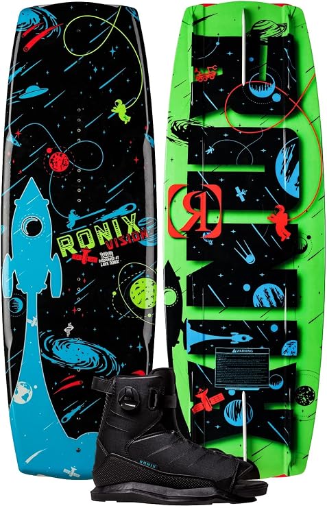 Ronix Wakeboard Package 120 - Vision Wakeboard w/Anthem Boa Boot - 5-8.5