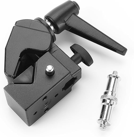 PHOCUS Super Clamp with Standard 5/8" Stud, Ratchet Handle