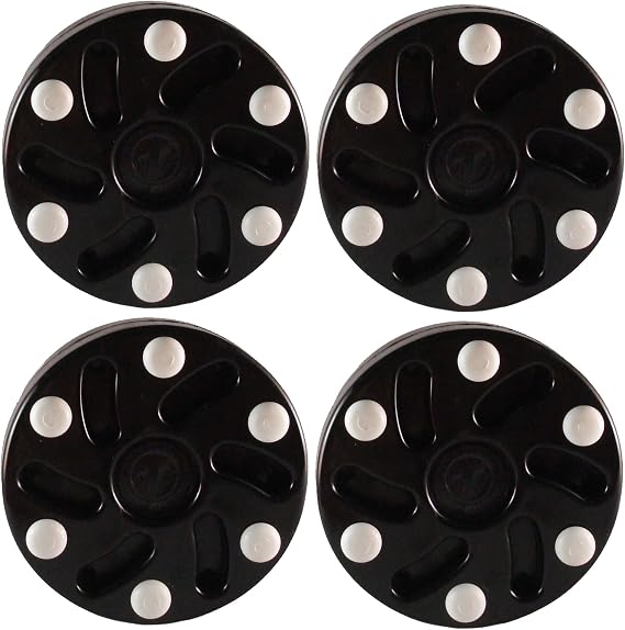 TronX Official Inline Roller Hockey Pucks 4 Pack