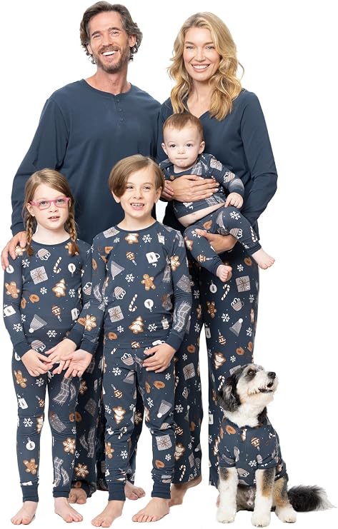 PajamaGram Men's Christmas Pajamas for Family