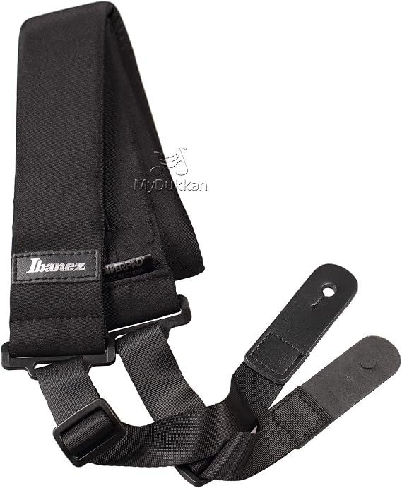 Ibanez POWERPAD Strap BK - Black Gitar Askısı