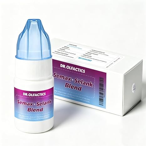 N-Acetyl Semax + Selank Blend 15mg+15mg - 30mg High Purity Solution [Brand: DR.OLFACTICS]