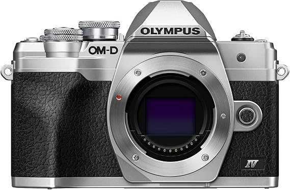 OLYMPUS OM-D E-M10 MarkIV Mirrorless SLR Camera, Silver