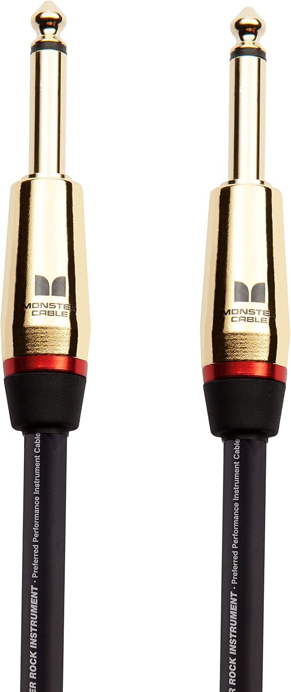 Monster MROCK2W3 3 Ft Prolink Rock Instrument Cable - Straight to Straight