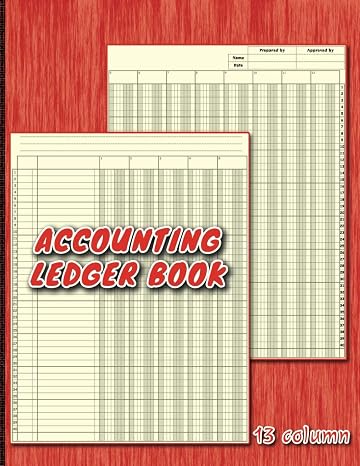 Accounting Ledger Book: Premium 13 Column Accounting Ledger Book for Small Business and Bookkeeping - 8.5x11 Inches - 110 Pages