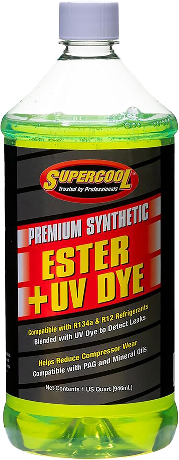 TSI Supercool E32 Ester Oil with UV Dye Quart 1-Pack