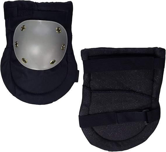 2pc Heavy Duty Plastic Cap Knee Pads