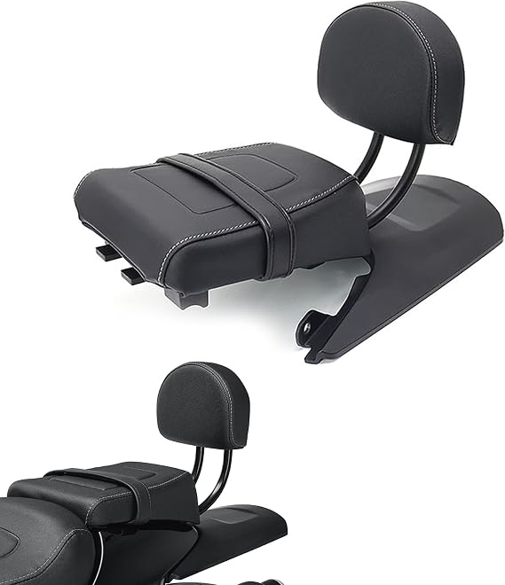 Motorcycle Passenger Seat Passenger Backrest Rear Cushion Pad Extensions Fender for Harley Sportster S 1250 RH1250 2021-2024 Retrofit Accessories