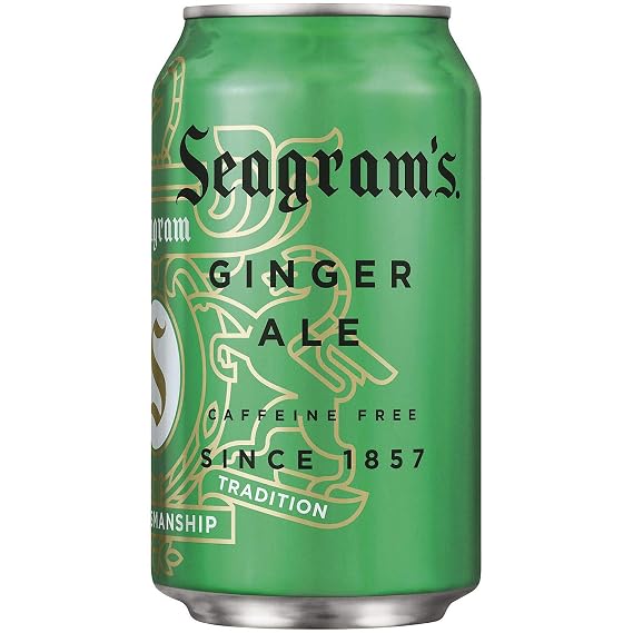 Seagram's Ginger Ale 12 oz. cans, 24 pk. (pack of 3) A1