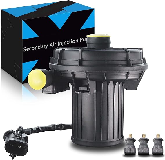 Upgraded 12610063 Secondary Air Injection Pump Smog Pump fit For:-Chevy Colorado 2007-2012 For:-GMC Canyon 2007-2012 For:-Hummer H3 For:-Isuzu i-290