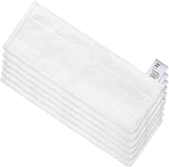 KEEPOW Kärcher EasyFix SC 2, SC 3, SC 4, SC 5 zemin başlığı ile uyumlu 5 mikrofiber bez seti