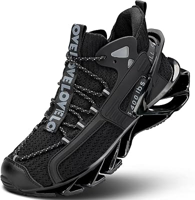 Mens Walking Running Shoes Blade Tennis Casual Fashion Sneakers Comfort Non Slip Sport Athletic Trainer