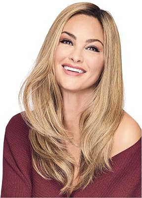 GO ALL OUT 16 TOPPER by Raquel Welch, 4PC Bundle: HF Synthetic Topper, 4oz Mara Ray Enriched Shampoo, Wide Tooth Comb, and 19 Page Belle of Hope Guide RL3027