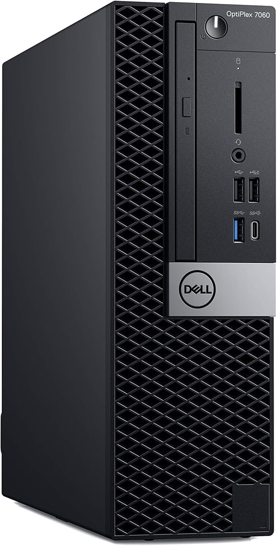 Dell OP7060SFFV81YV OptiPlex 7060 SFF with Intel Core i7-8700 3.2 GHz Hexa-core, 8GB DDR4 SDRAM, 16GB Optane Memory, 500GB HDD