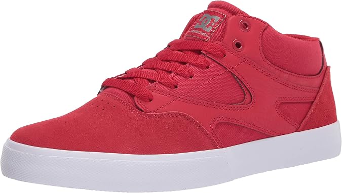DC Shoes Mens DC Men's Kalic Vulc Mid Skate Shoe