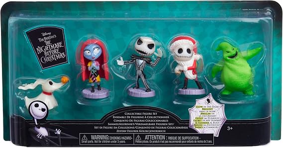 Disney Tim Burton's The Nightmare Before Christmas Collectible Figure Set