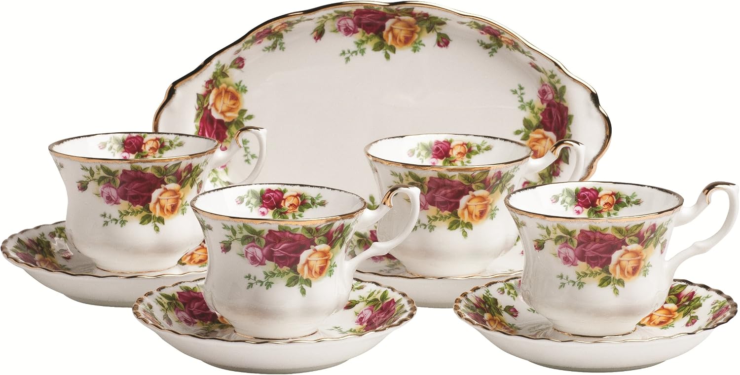 Royal Albert Old Country Roses Tee-Set 9-teilig