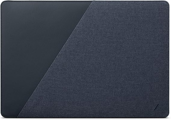 NATIVE UNION Stow Slim for MacBook Pro 13 (2016-2020), MacBook Air 13 (Retina) Premium MacBook Sleeve with Easy-Access Magnetic Closure and Exterior Pocket (Indigo)