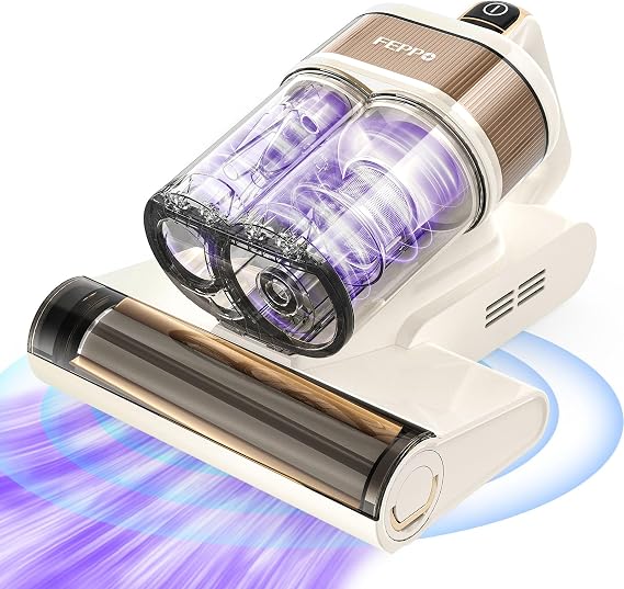 FEPPO Mattress Vacuum Cleaner PRO, 4-in-1 16Kpa Bed Vacuum with UV-C Light