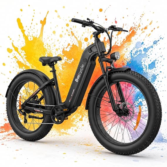 52V 31.5AH Electric Bike for Adult, 4000W Step Through Ebike,1638WH, 45MPH