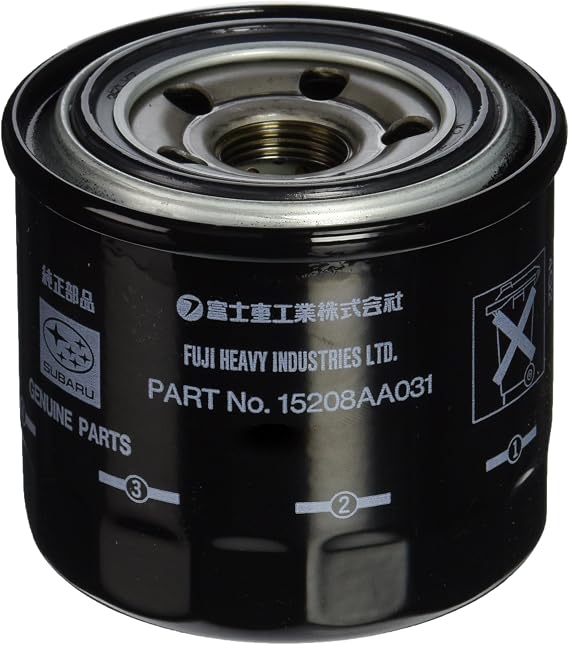 Subaru Genuine Oil Filter - 15208AA031