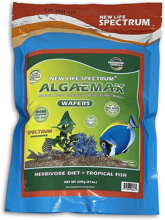 New Life Spectrum AlgaeMax Wafers for Freshwater & Saltwater Fish, 600g