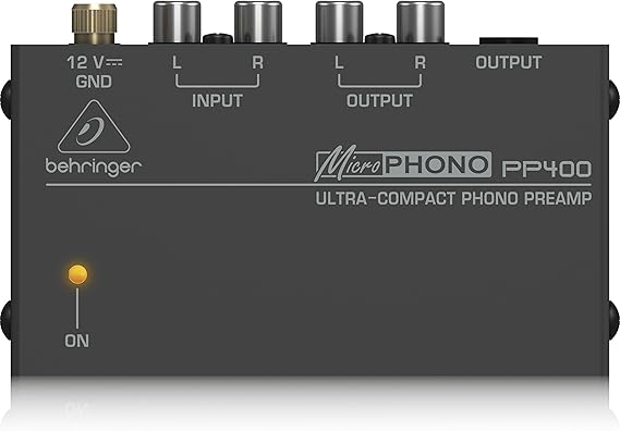 Behringer MICROPHONO PP400 Ultra-Compact Phono Preamp