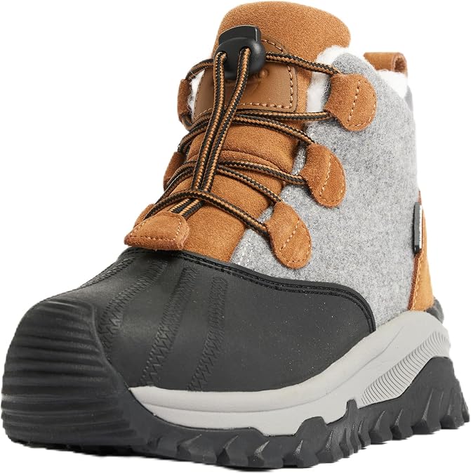 UOVO Kids Winter Boot, Waterproof Leather